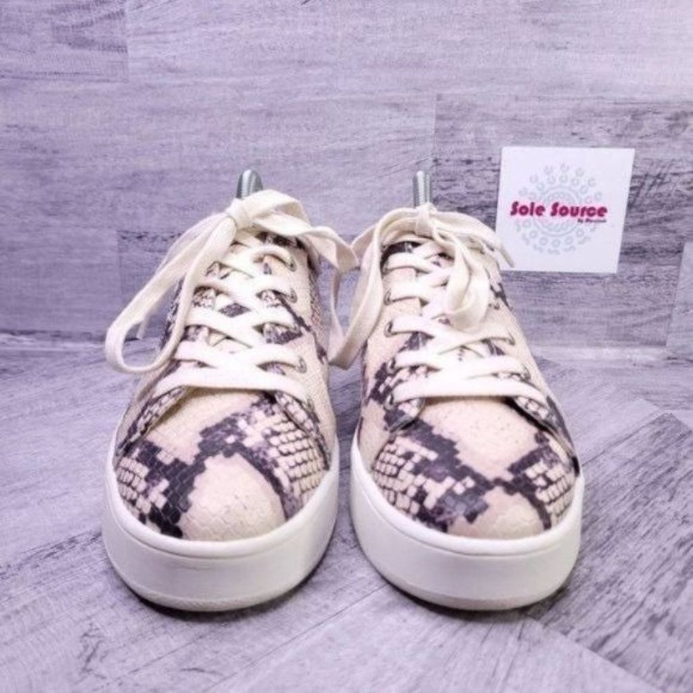 Steve Madden Bertie Snake Print Platform Sneaker … - image 2